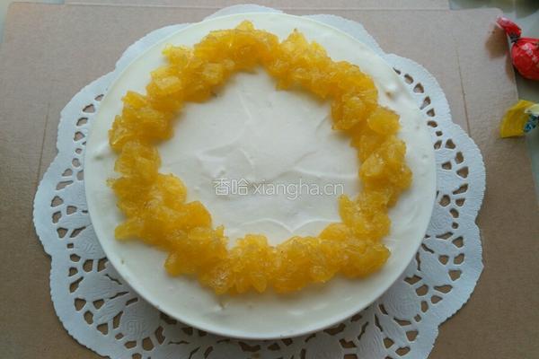 菠萝半熟芝士蛋糕的做法图解5