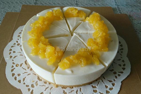 菠萝半熟芝士蛋糕的做法图解6