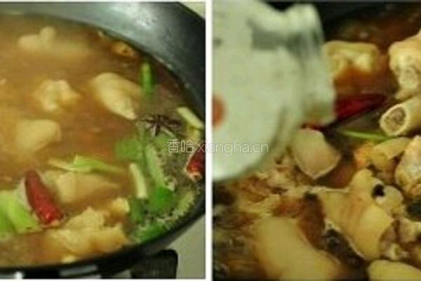 烤猪蹄的做法图解3