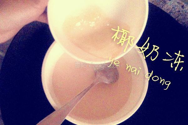 椰奶冻的做法图解3