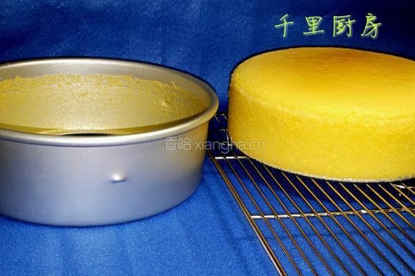 椰漿戚風蛋糕的做法图解7