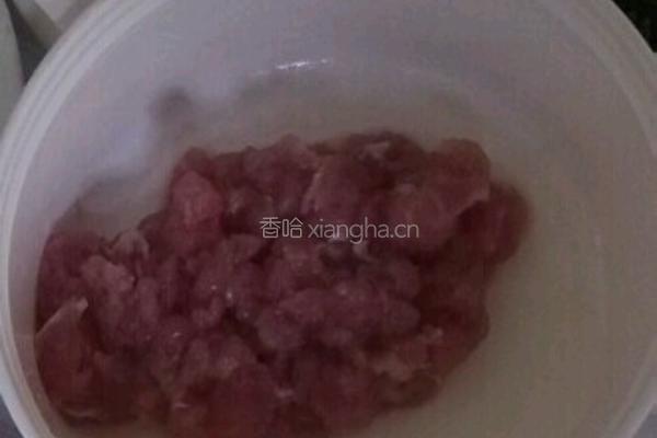 空心菜梗炒辣椒肉末的做法图解3