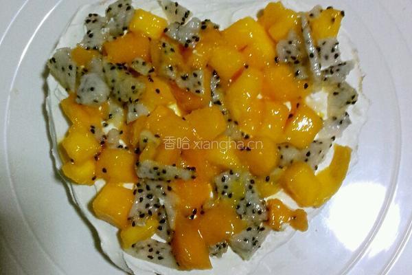 奶油戚风蛋糕的做法图解7
