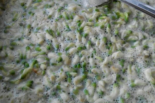 豆面菜粥的做法图解3