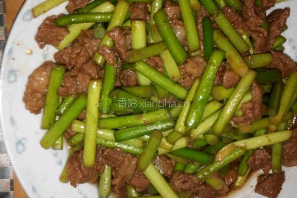 蒜薹炒肉