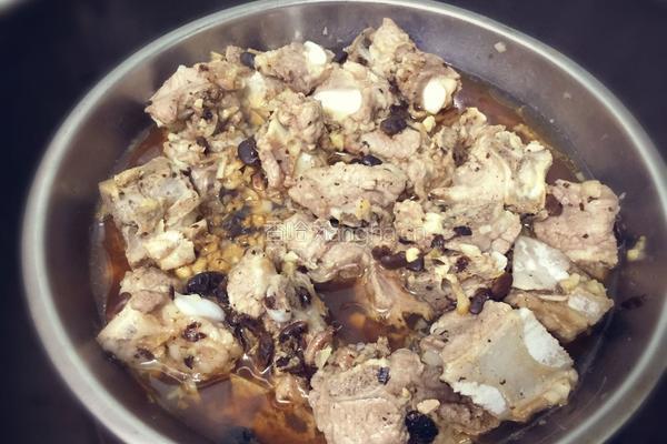 豆豉蒸排l的做法图解4