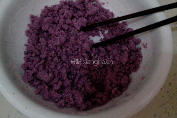 榆树钱紫薯疙瘩汤的做法图解3
