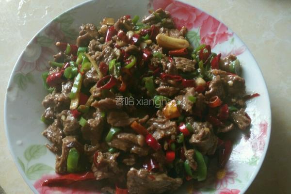 小炒牛肉