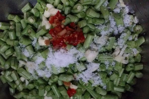 酸豆角的做法图解2