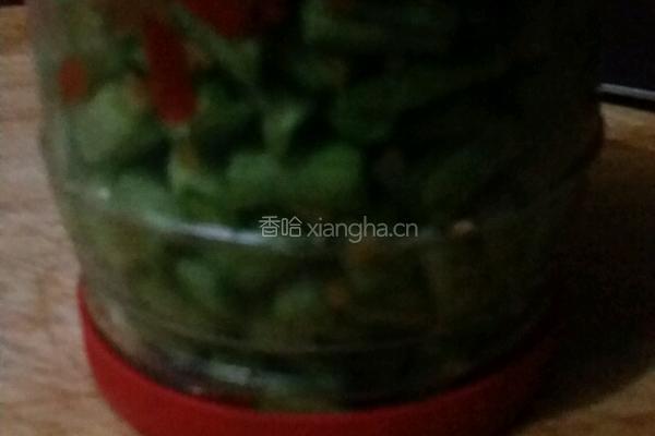 酸豆角的做法图解3