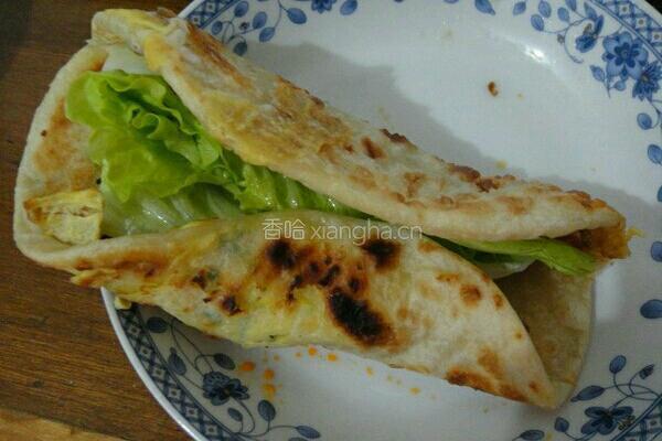 鸡蛋灌饼的做法图解5