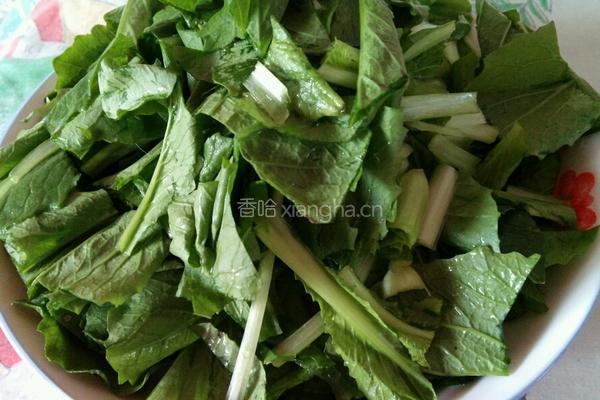 香菇海带小白菜丸子汤的做法图解4