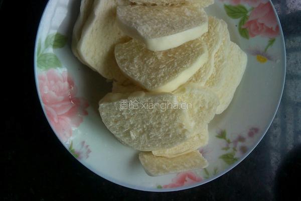 香煎馒头片的做法图解2