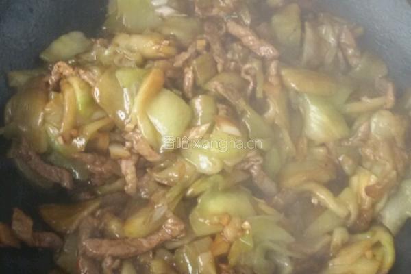 少油炒圆茄。的做法图解8