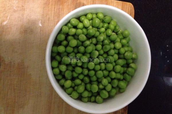豌豆火腿的做法图解1