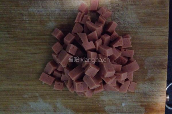 豌豆火腿的做法图解3