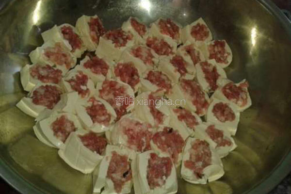 客家酿豆腐的做法图解3