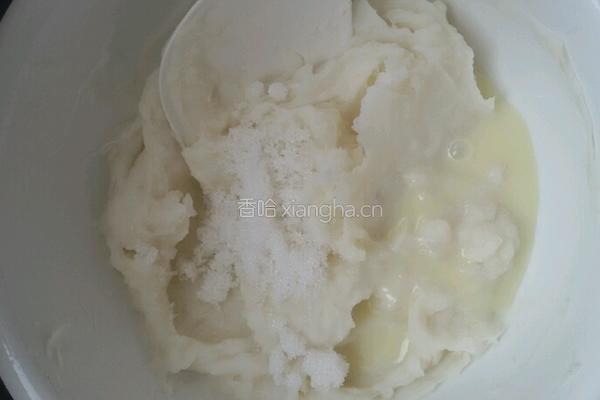 山药豆沙糕。的做法图解4