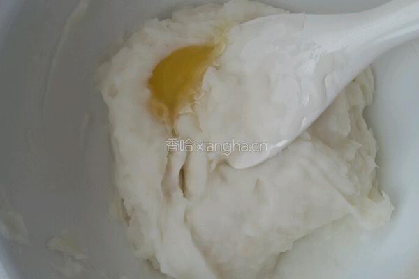 山药豆沙糕。的做法图解5