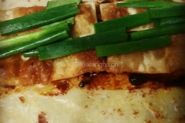豆渣煎饼的做法图解6