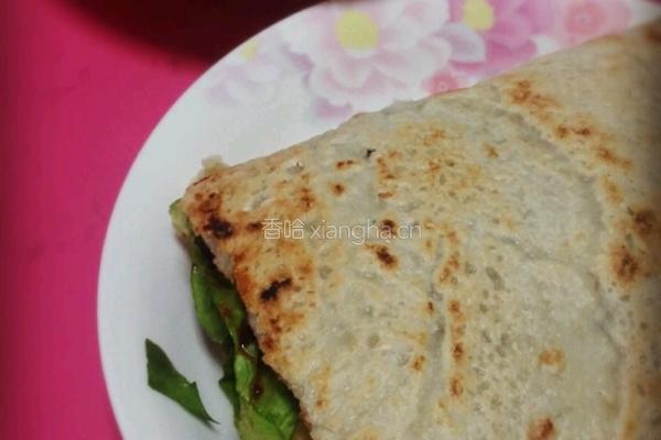 豆渣煎饼的做法图解10