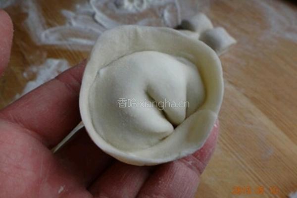 韭菜海鲜混沌的做法图解7