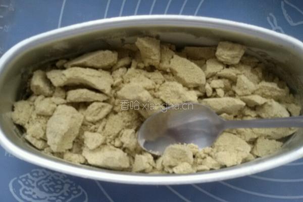 桂花绿豆糕的做法图解2