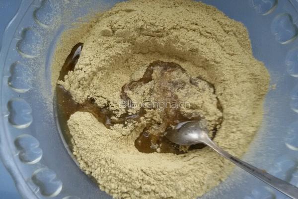 桂花绿豆糕的做法图解4