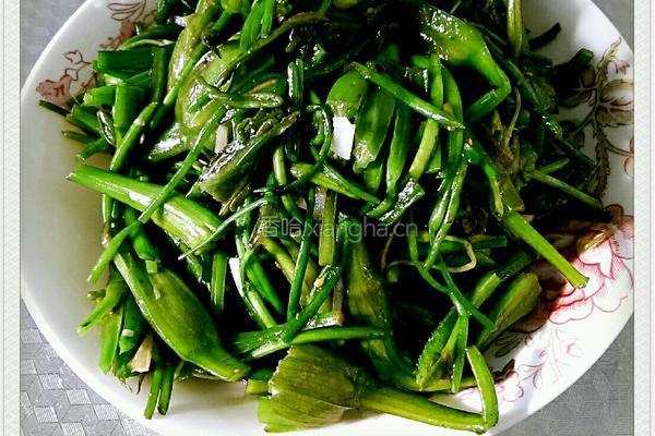 清炒洱海海菜的做法图解5