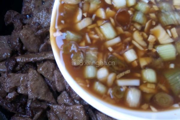 菠菜快炒猪肝的做法图解9