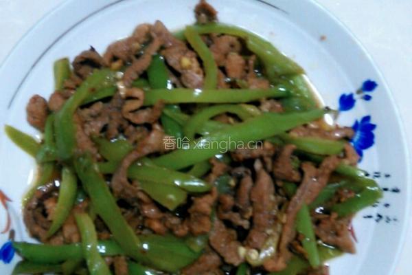 青椒肉丝