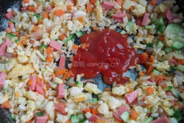 秘制炒饭的做法图解6