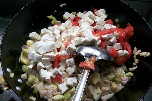 烩麻食的做法图解4