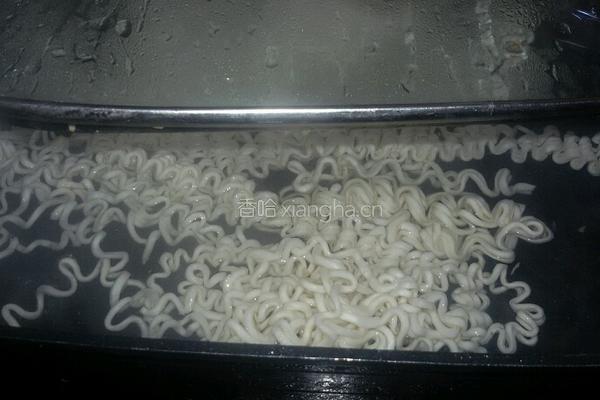 豆角鸡蛋拌面的做法图解5