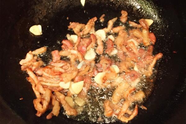 香干炒肉丝的做法图解4