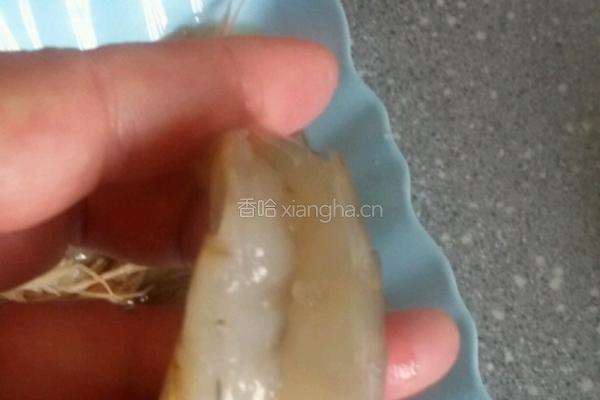 蒜蓉粉丝开边虾。的做法图解2