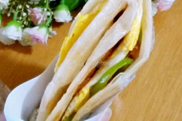 快餐手抓饼的做法图解5