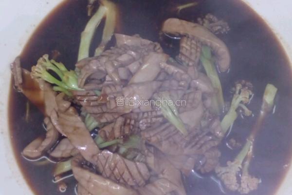 椒麻腰花的做法图解2