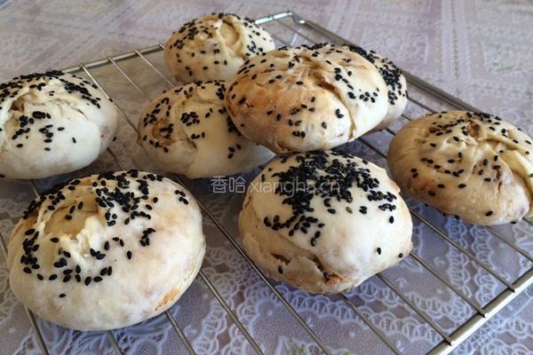 花生酱烤饼的做法图解12