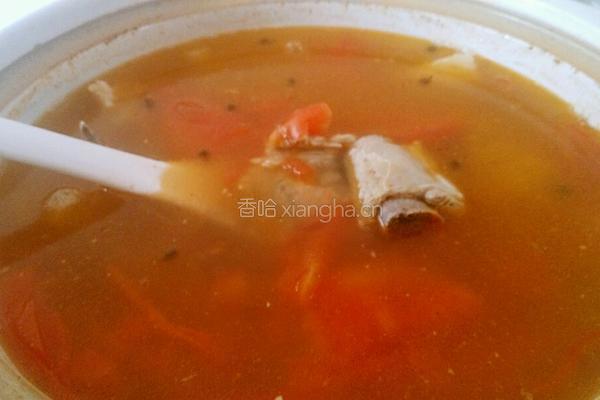番茄排骨汤的做法图解5