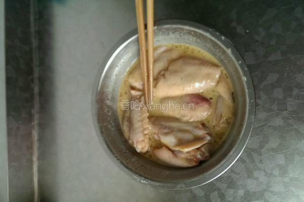 炸鸡翅的做法图解4