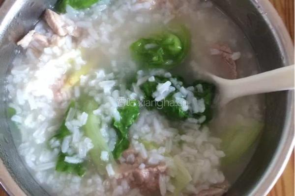 瘦肉粥的做法图解3