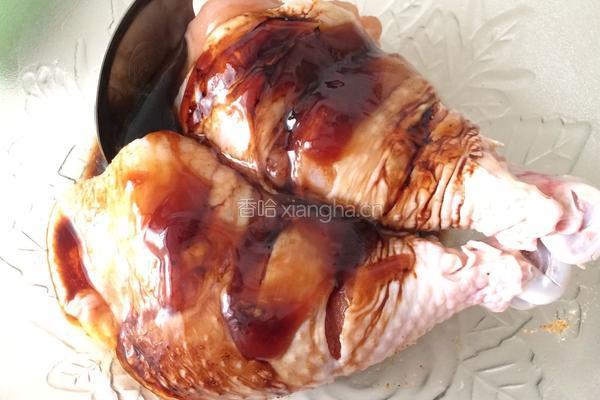 蜜香烤鸡腿的做法图解4