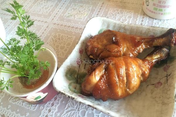 蜜香烤鸡腿的做法图解9