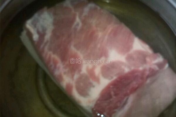 酱香粉蒸肉的做法图解1