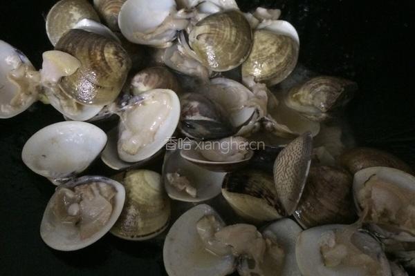 蛤蜊芥菜心汤的做法图解6