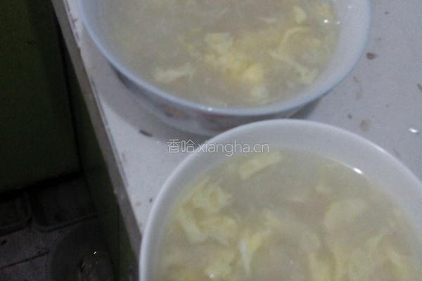 水疙瘩鸡蛋汤的做法图解4