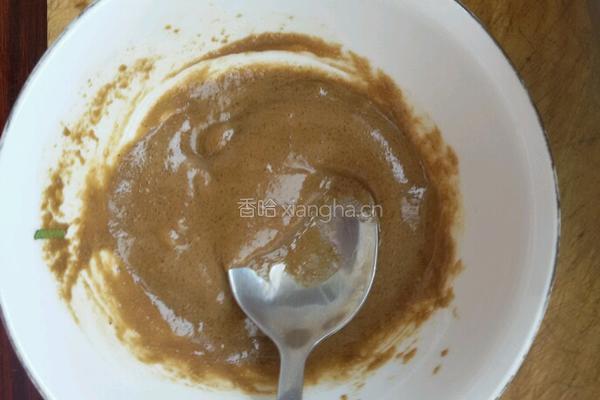 自制麻酱凉粉。的做法图解4