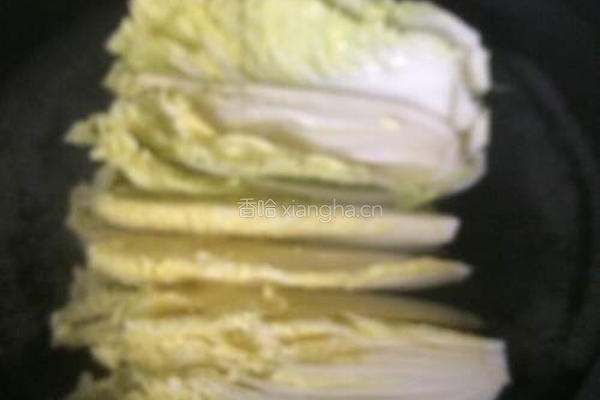 肉末粉丝蒸娃娃菜的做法图解5