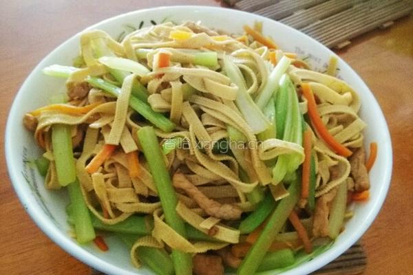 炒三丝 家乡菜的做法图解5